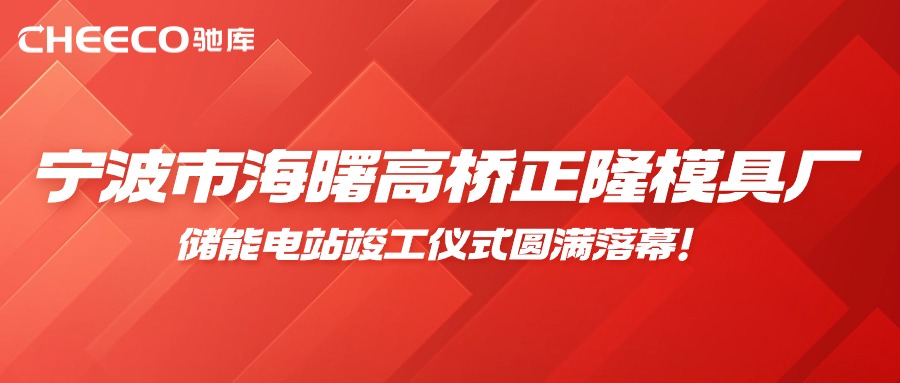 项目动态丨宁波市海曙高桥正隆模具厂储能电站竣工仪式圆满落幕